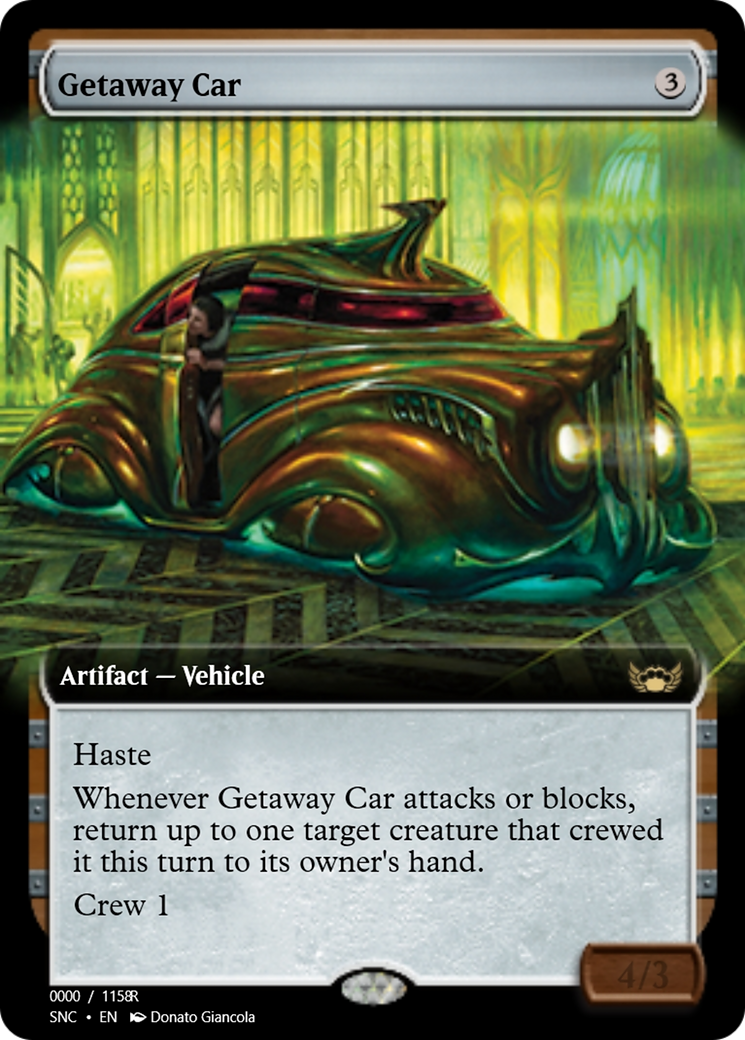 Getaway Car (PRM-99727) - Magic Online Promos Foil