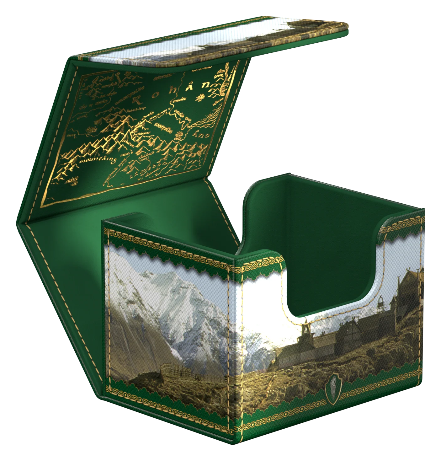 Ultimate Guard Sidewinder Xenoskin Deck Case - 100+ - The Lord of the Rings - Places of Middle Earth - Rohan