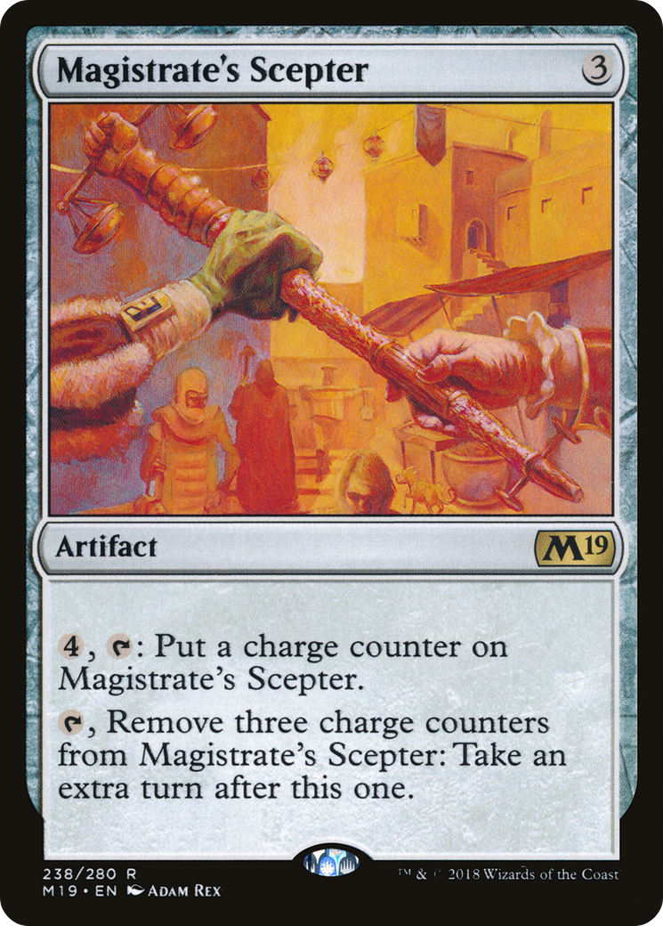 Magistrate's Scepter (M19-238) - Core Set 2019 Foil