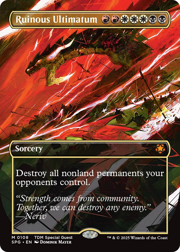 Ruinous Ultimatum (SPG-108) - Special Guests (Borderless)