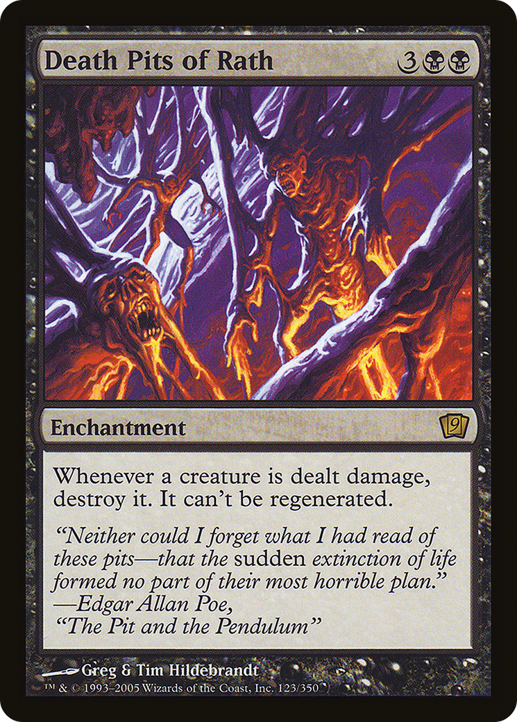 Death Pits of Rath (9ED-123★) - Ninth Edition Foil