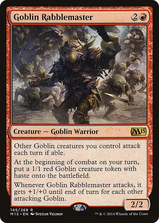 Goblin Rabblemaster (M15-145) - Magic 2015
