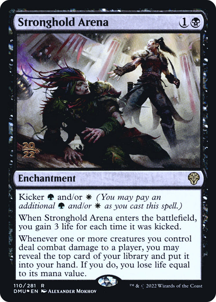 Stronghold Arena (PRE-110S) - Dominaria United Promos Foil