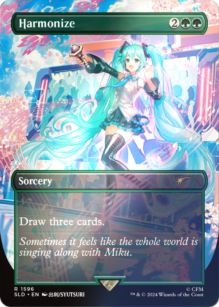 Harmonize (SLD-1596) - Secret Lair Drop (Borderless) Foil