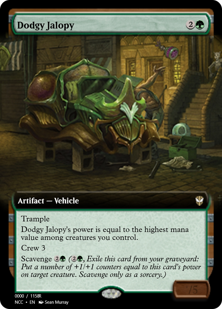 Dodgy Jalopy (PRM-99939) - Magic Online Promos Foil