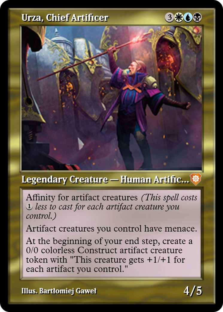 Urza, Chief Artificer (PRM-105800) - Magic Online Promos