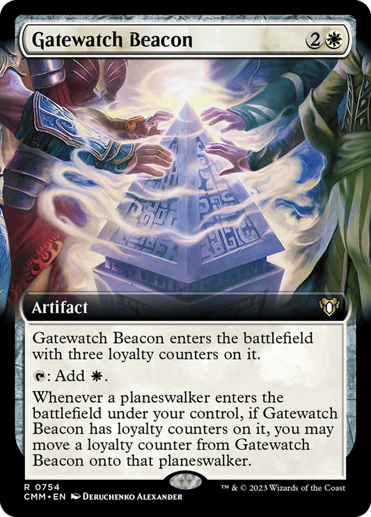 Gatewatch Beacon (CMM-754) - Commander Masters: (Extended Art) Foil