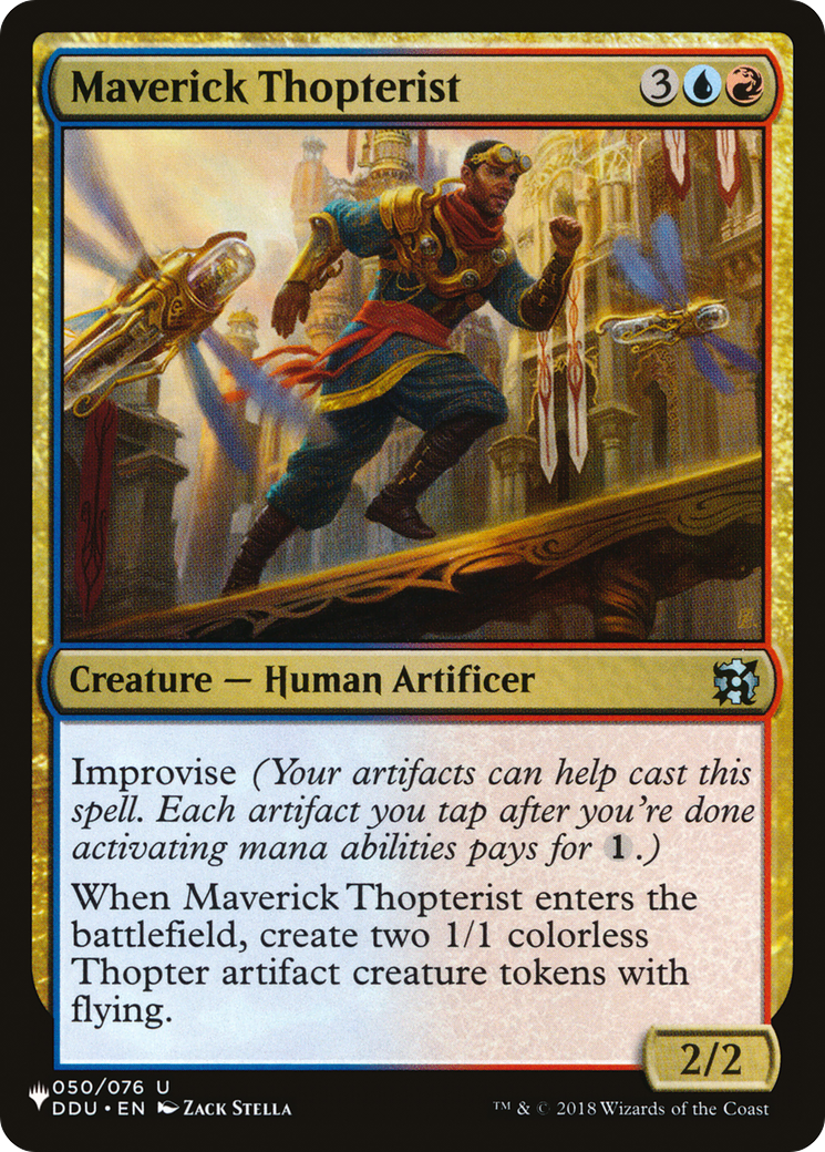 Maverick Thopterist (LIST-050/076) - The List