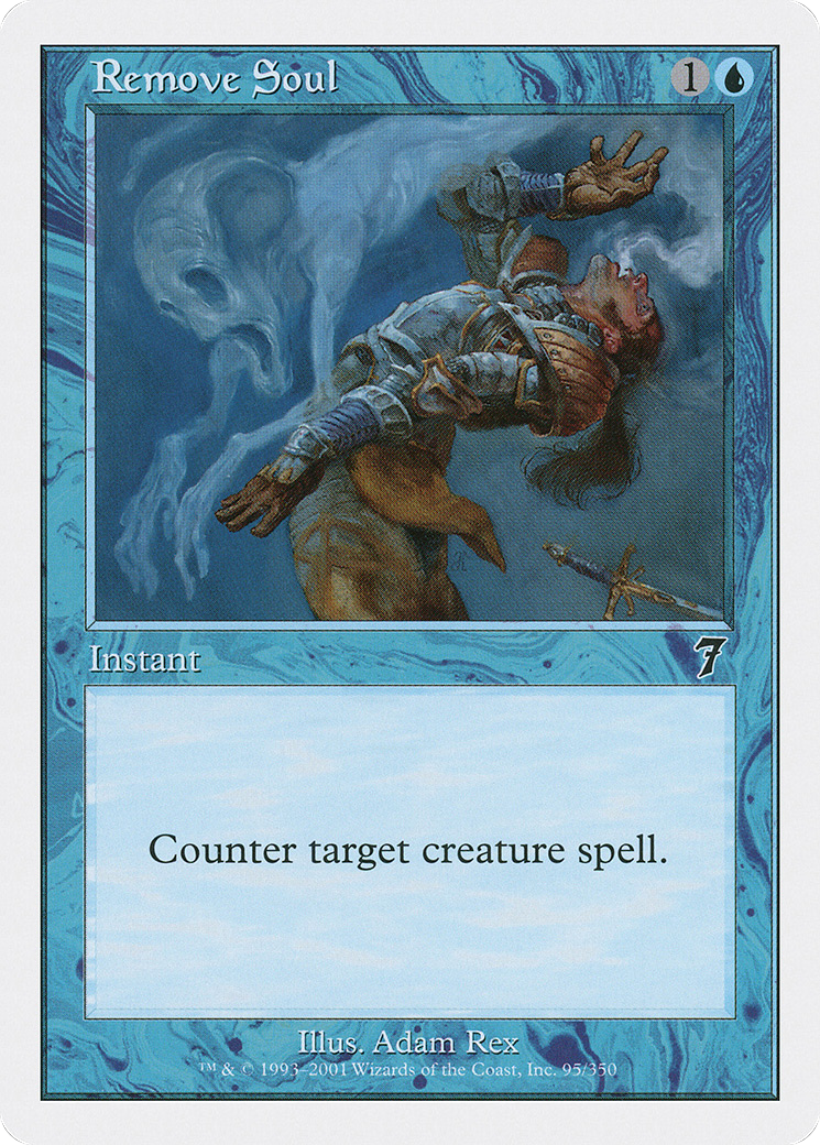 Remove Soul (7ED-095) - 7th Edition Foil