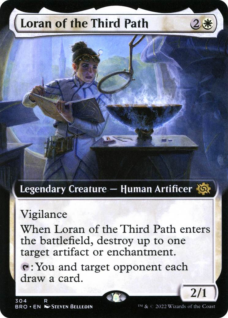 Loran of the Third Path (BRO-304) - The Brothers' War: (Extended Art)