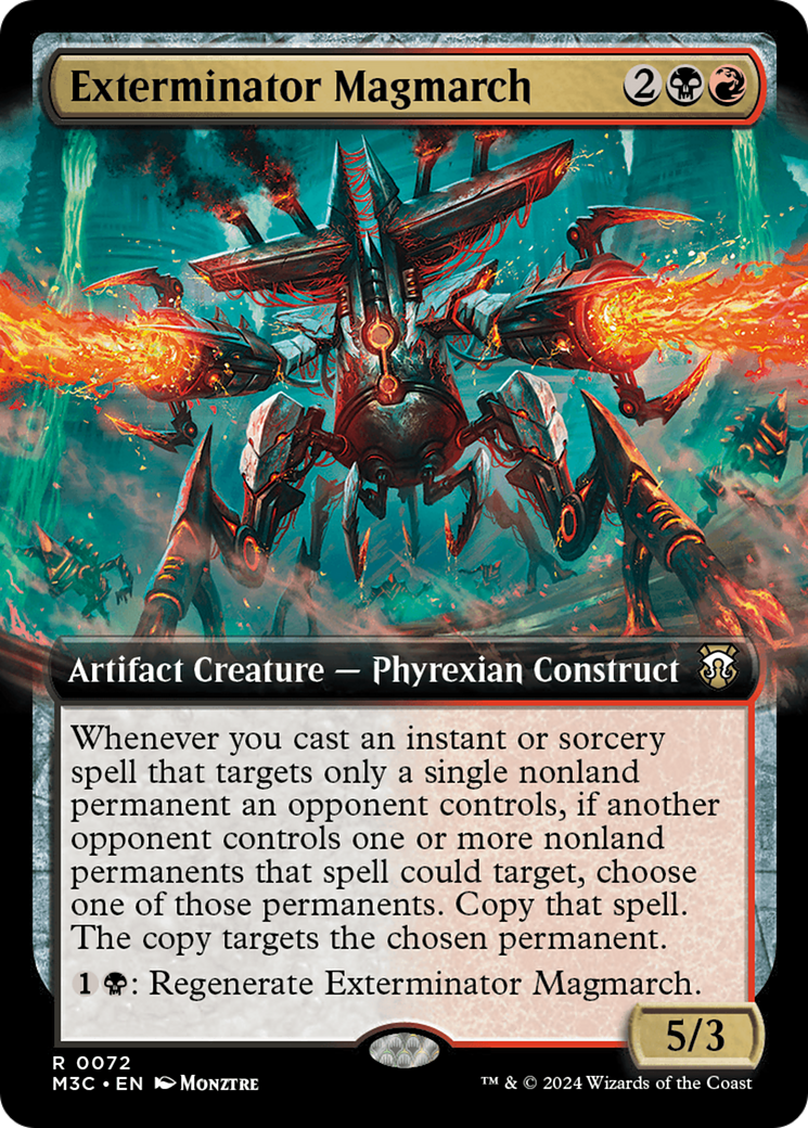 Exterminator Magmarch (M3C-072) - Modern Horizons 3 Commander: (Extended Art) Foil