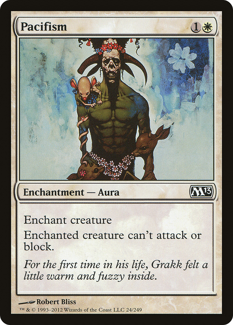 Pacifism (M13-024) - Magic 2013 Foil