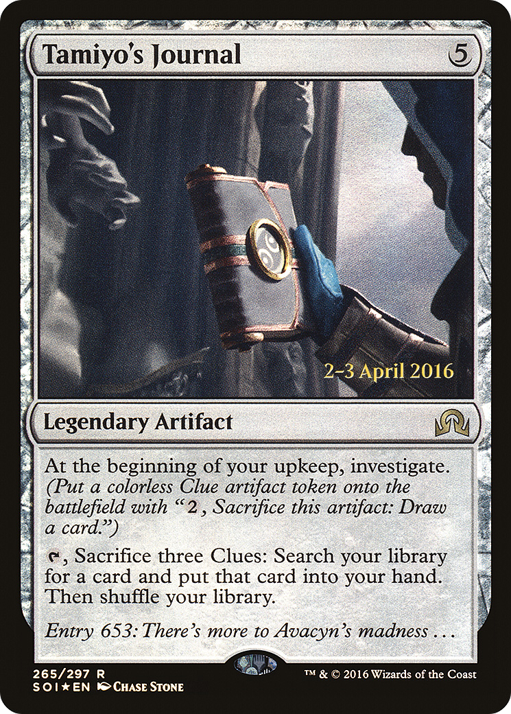Tamiyo's Journal (PRE-265) - Shadows over Innistrad Promos Foil
