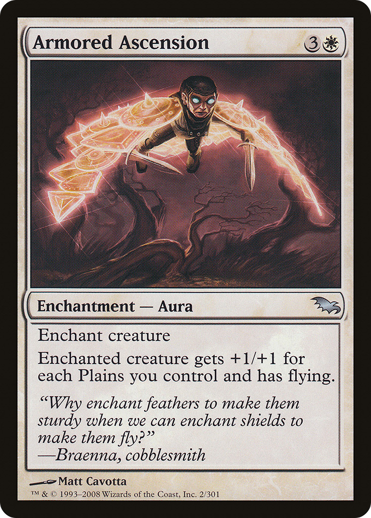Armored Ascension (SHM-002) - Shadowmoor Foil
