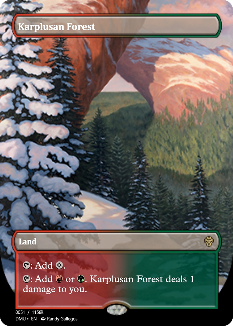 Karplusan Forest (PRM-103480) - Magic Online Promos