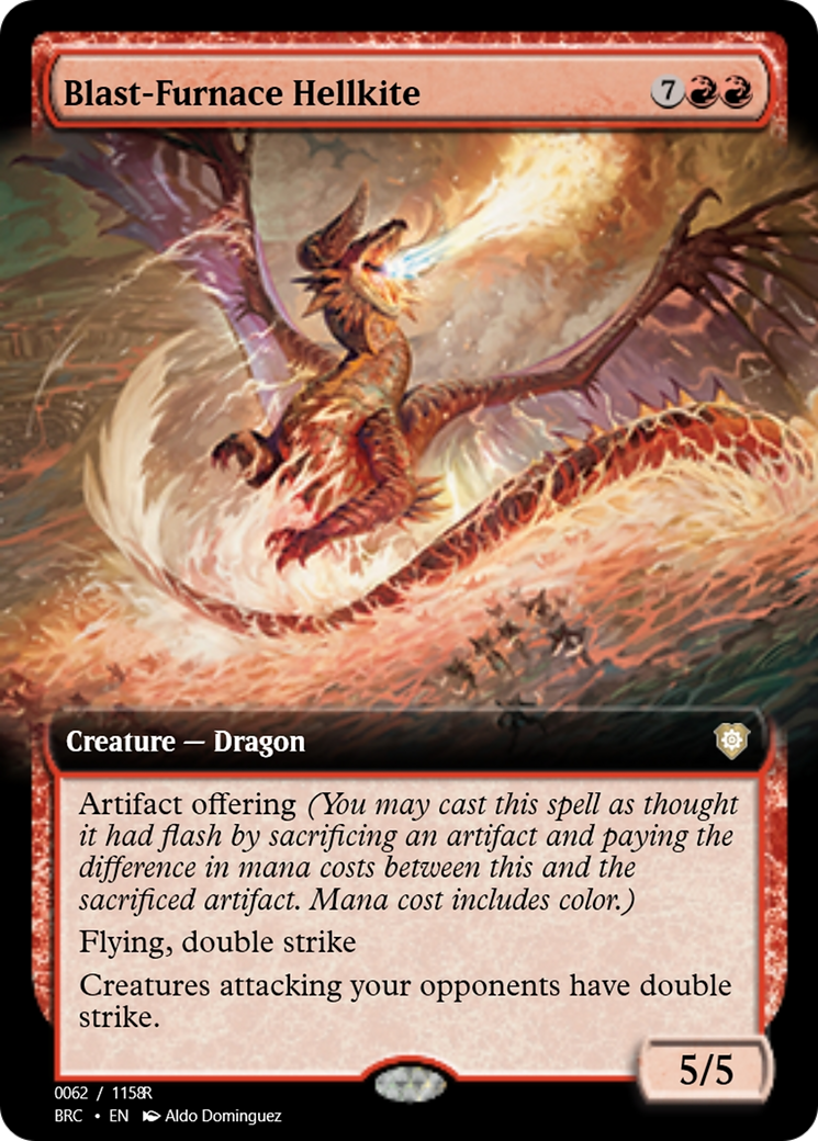 Blast-Furnace Hellkite (PRM-105732) - Magic Online Promos