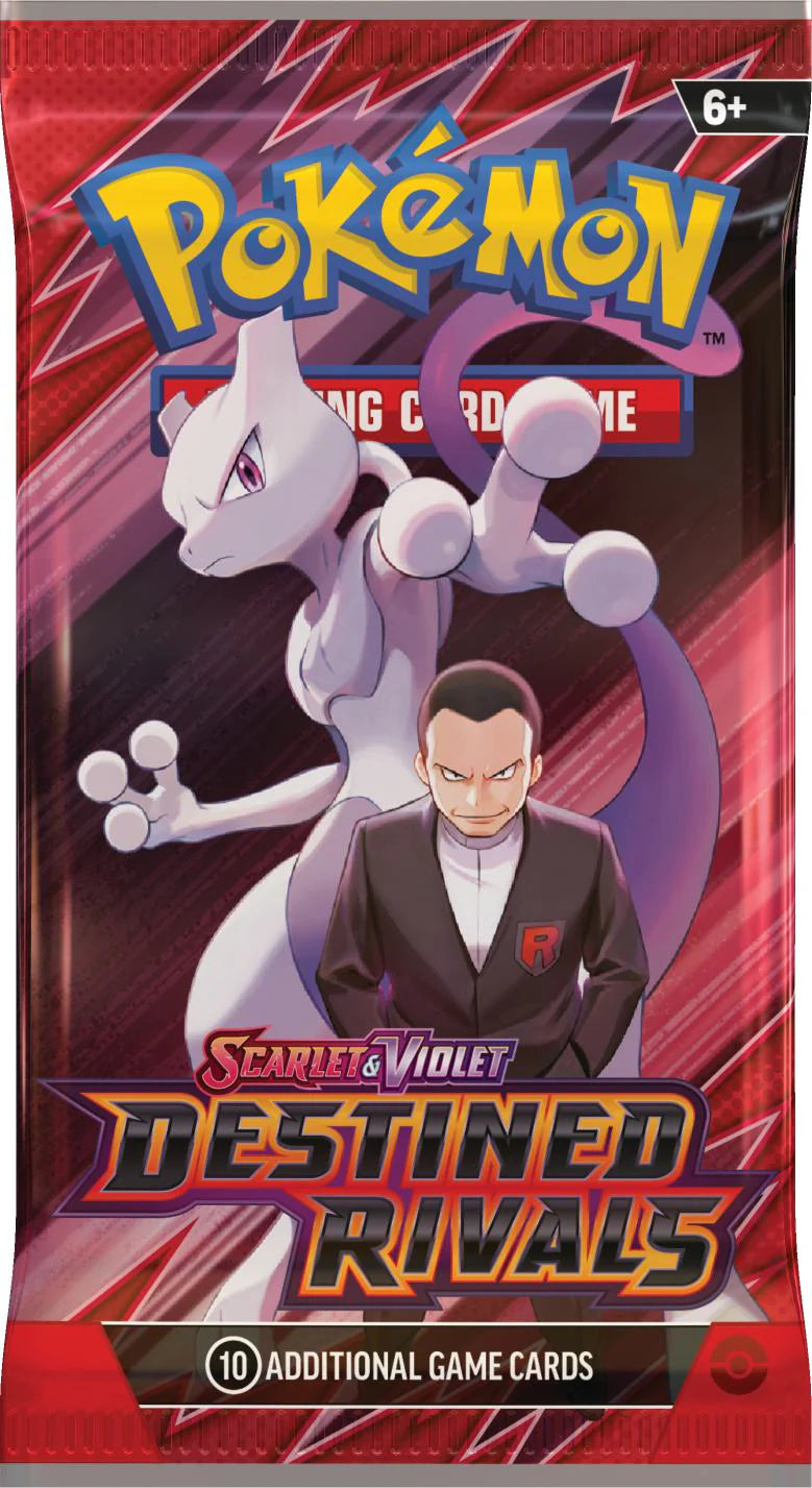 Pokemon Sealed:  Destined Rivals Booster Pack