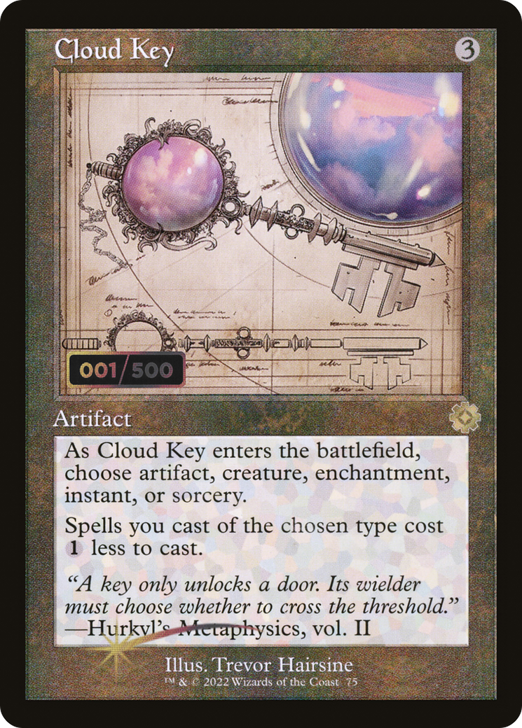 Cloud Key (BRR-075) - The Brothers' War Retro Artifacts Foil