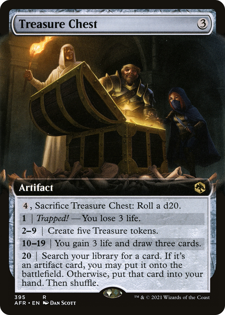 Treasure Chest (AFR-395) - Adventures in the Forgotten Realms: (Extended Art)