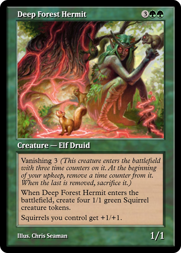 Deep Forest Hermit (PRM-91305) - Magic Online Promos Foil