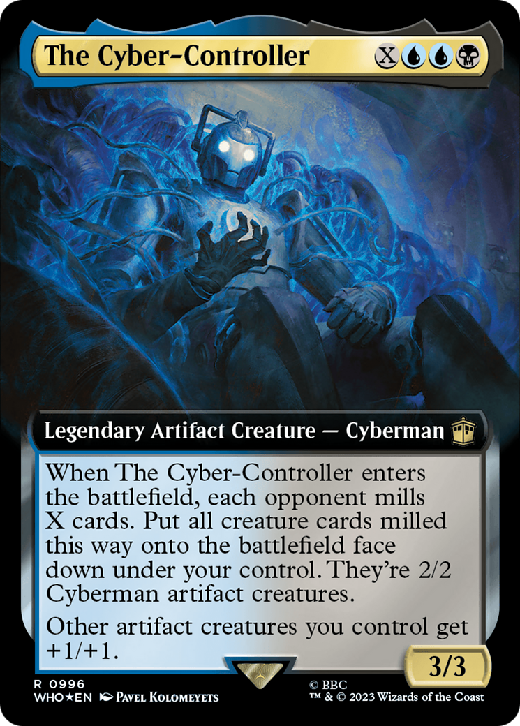 The Cyber-Controller (WHO-996) - Doctor Who: (Extended Art) Foil