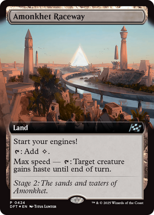 Amonkhet Raceway (DFT-424) - Aetherdrift: (Extended Art) Foil