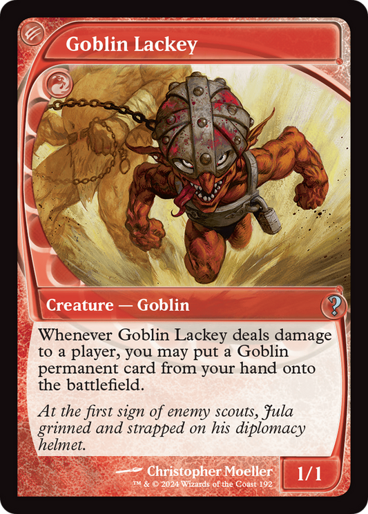 Goblin Lackey (MB2-192) - Mystery Booster 2