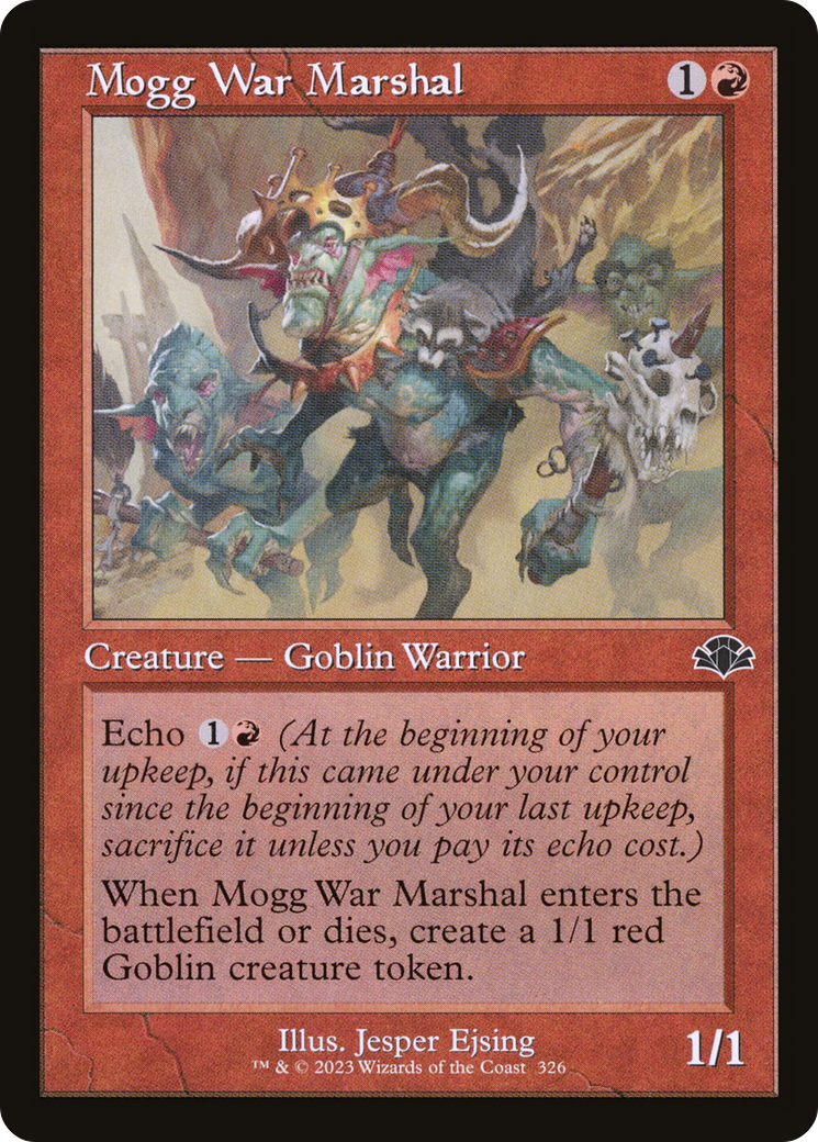 Mogg War Marshal (DMR-326) - Dominaria Remastered Foil