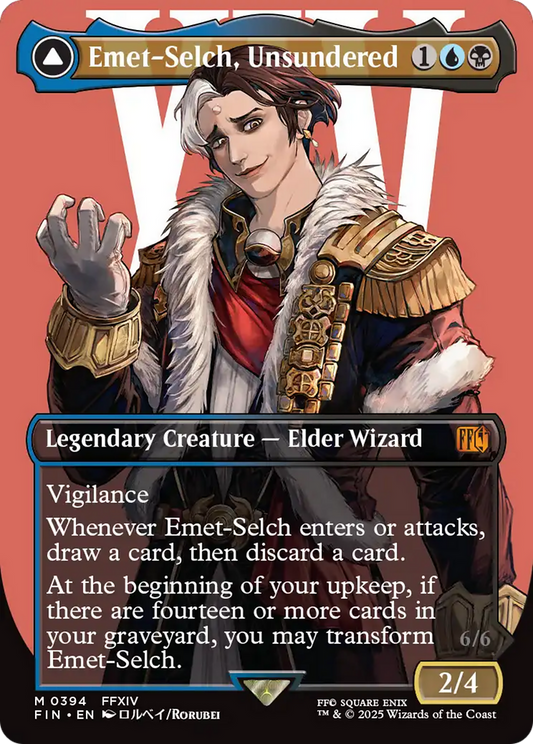 Emet-Selch, Unsundered (Borderless) (FIN-394) - FINAL FANTASY (Borderless)