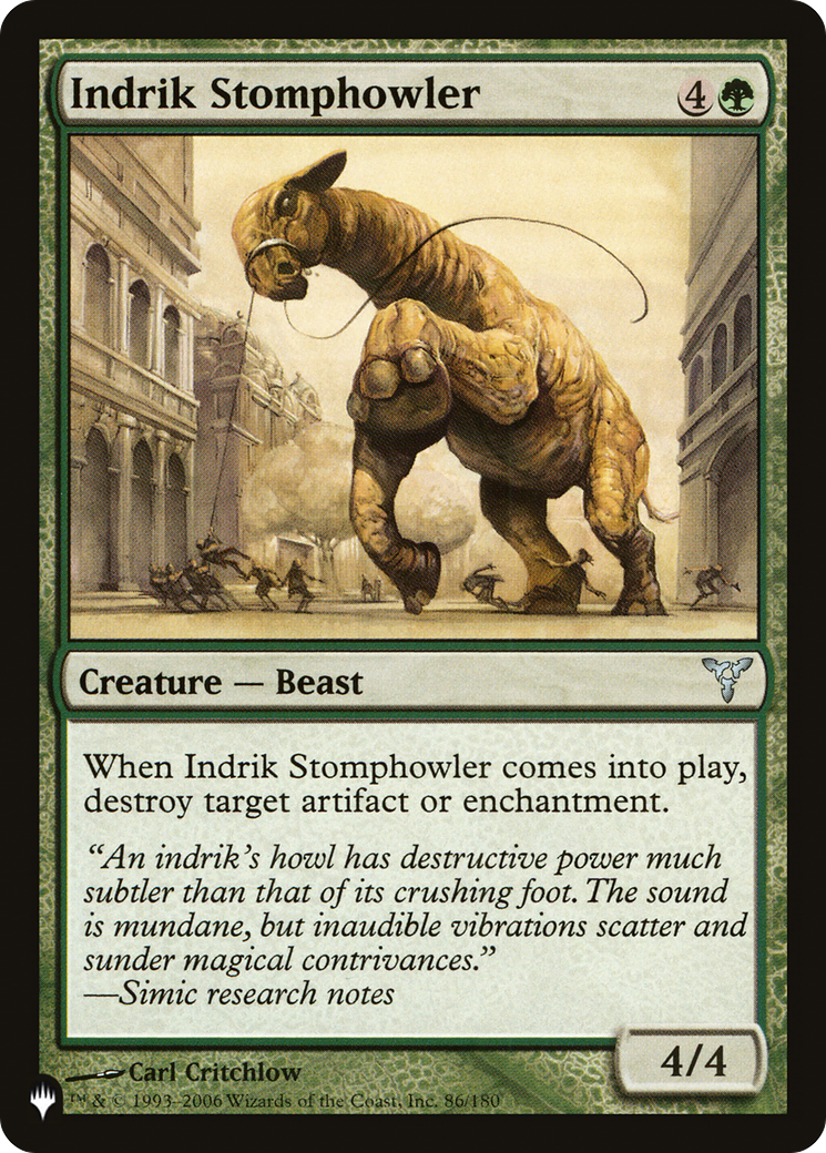 Indrik Stomphowler (LIST-86/180) - The List