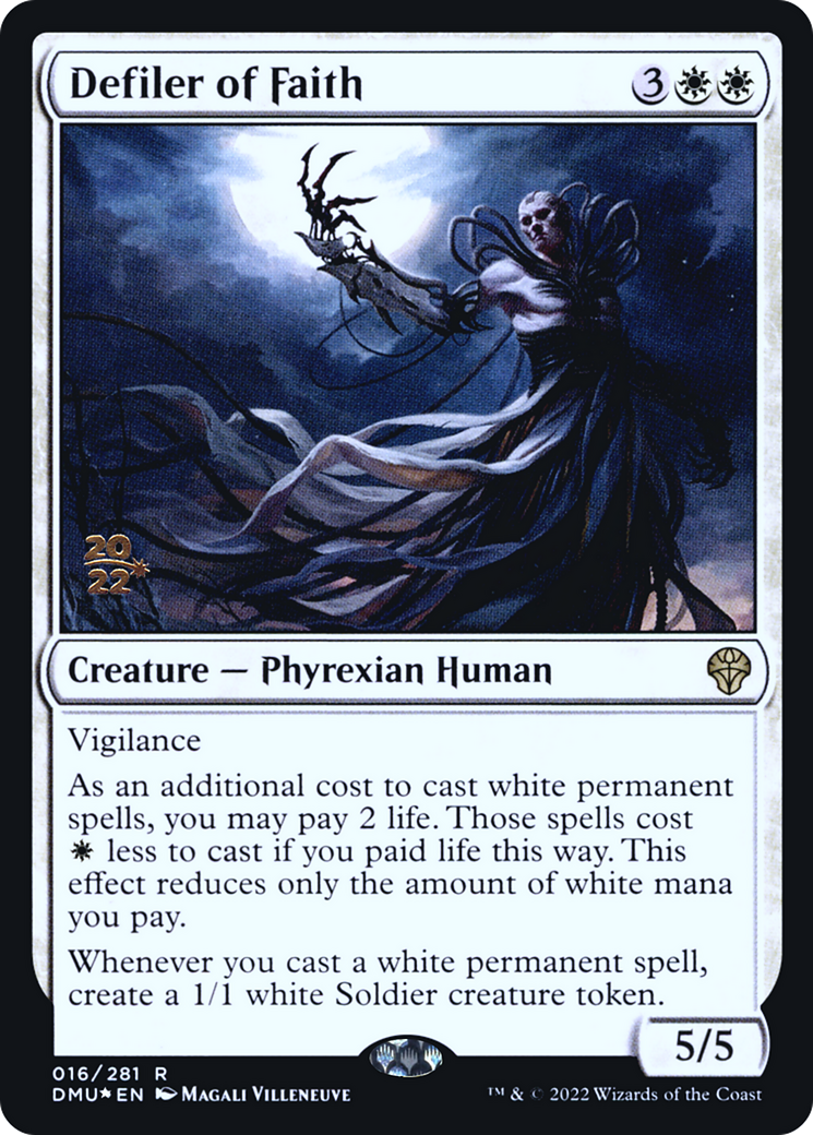 Defiler of Faith (PRE-16S) - Dominaria United Promos Foil