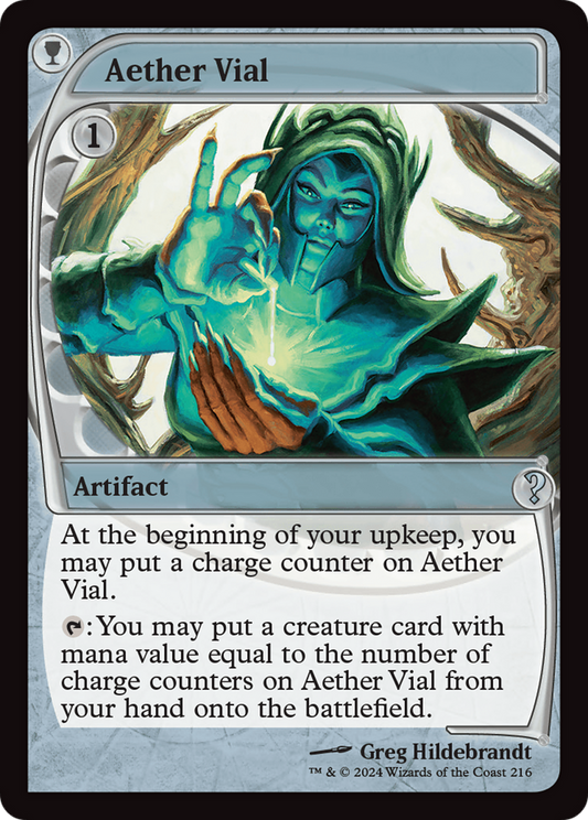 Aether Vial (MB2-216) - Mystery Booster 2 Foil