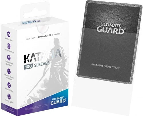 Katana Sleeves: Clear/Transparent