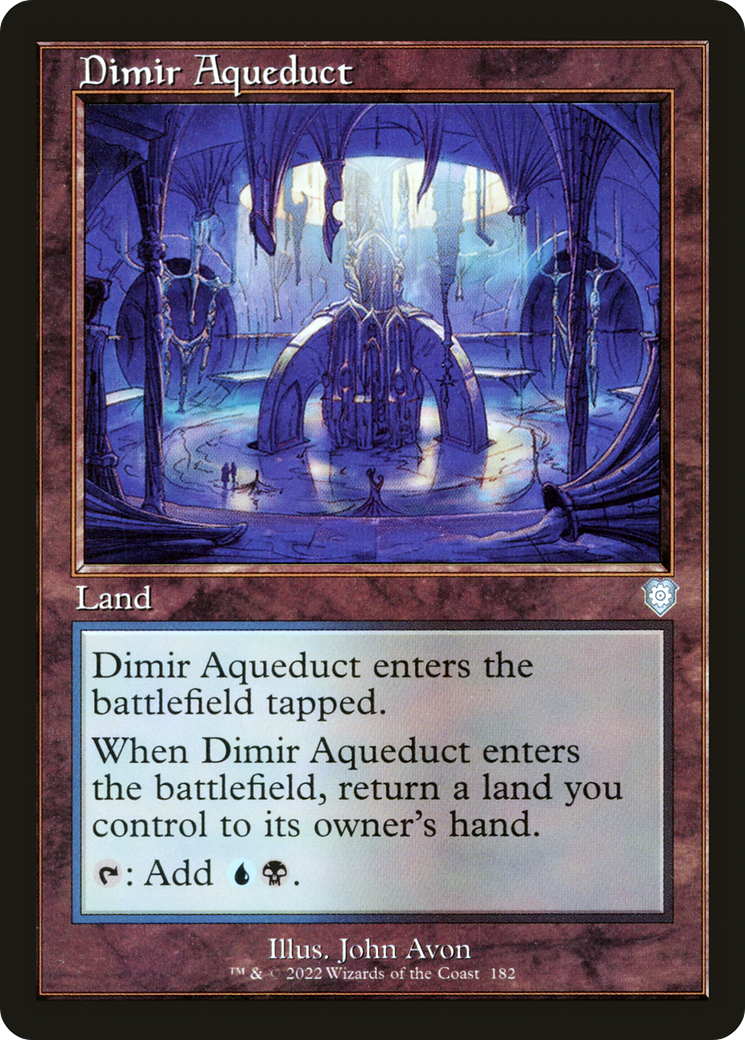 Dimir Aqueduct (BRC-182) - The Brothers' War Commander