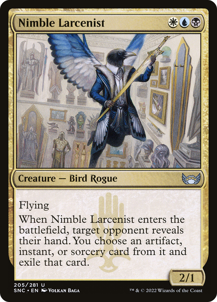 Nimble Larcenist (SNC-205) - Streets of New Capenna