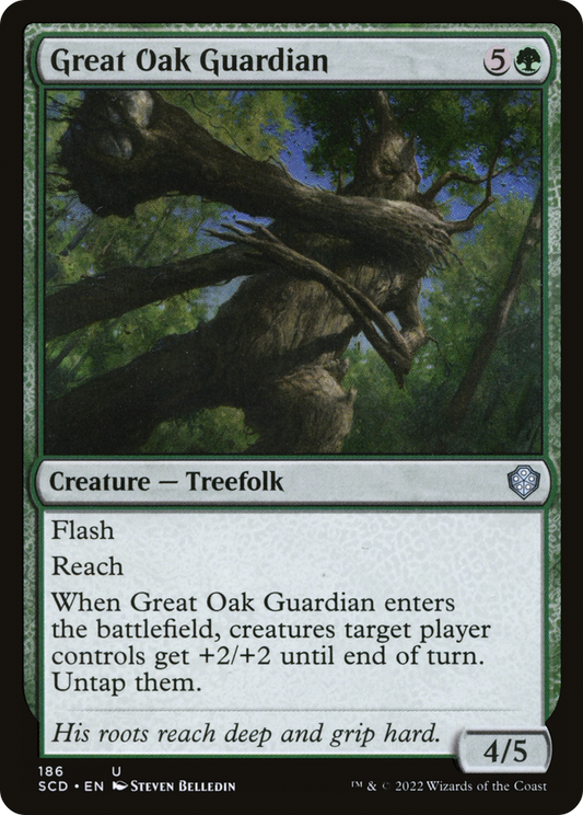 Great Oak Guardian (SCD-186) - Starter Commander Decks