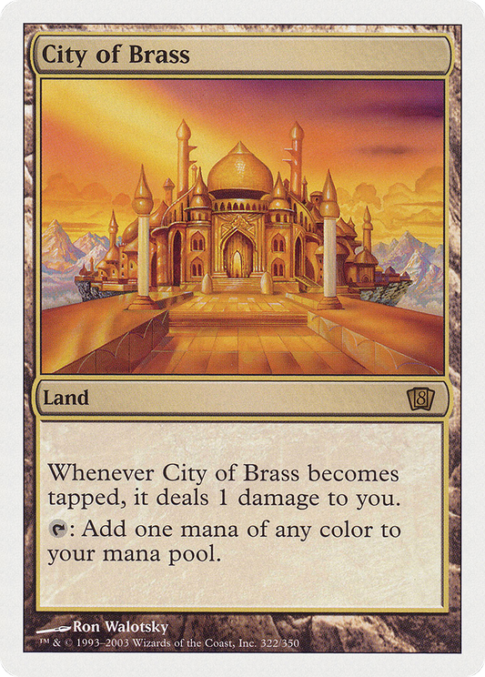 City of Brass (8ED-322) - 8th Edition