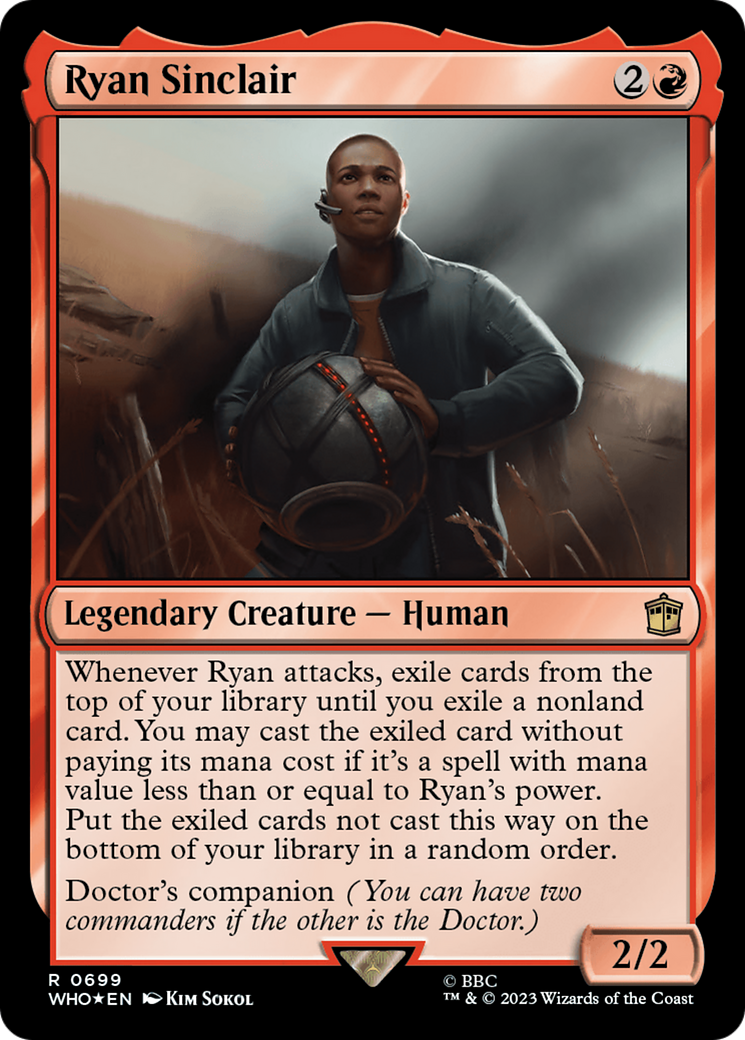 Ryan Sinclair (WHO-699) - Doctor Who Foil
