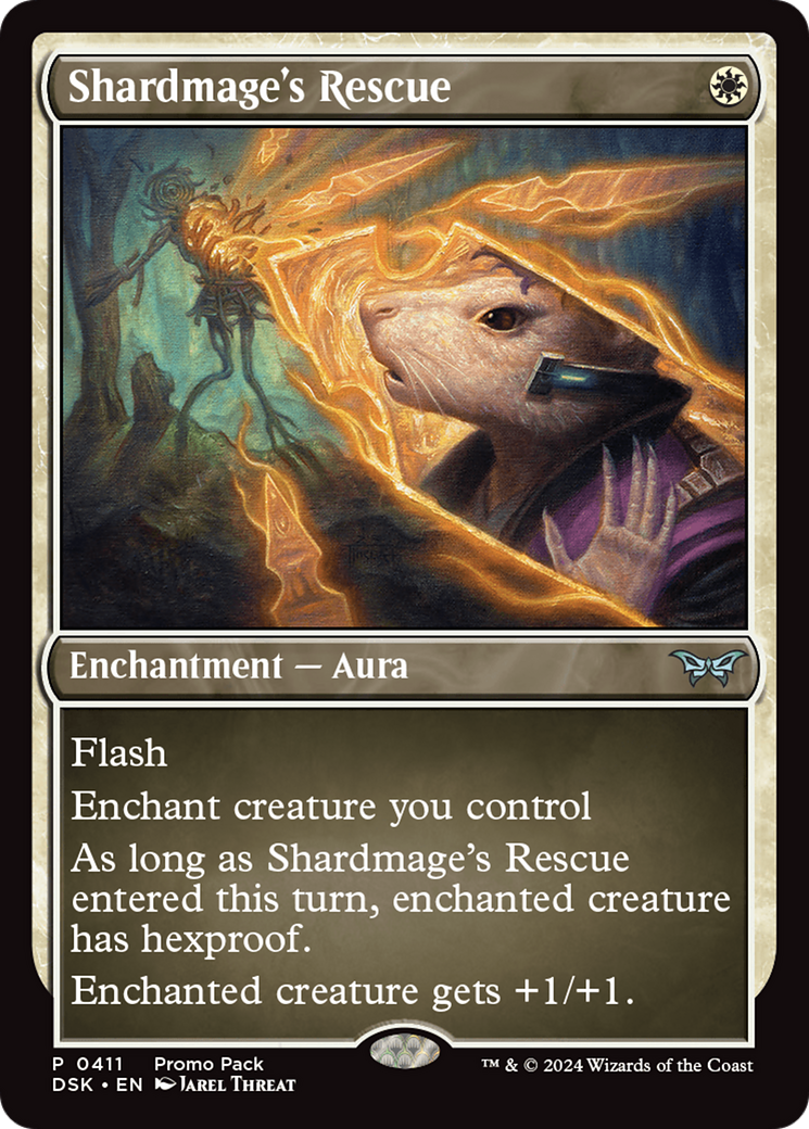 Shardmage's Rescue (PPDSK-411) - Duskmourn: House of Horror Foil