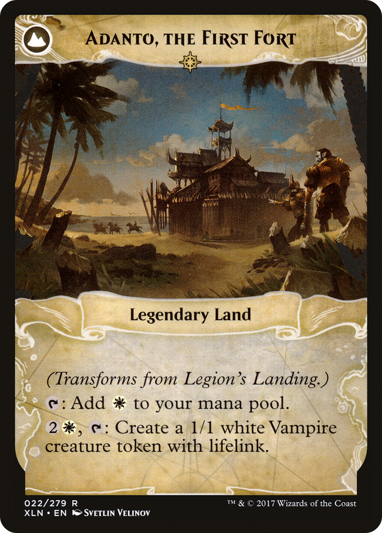 Legion's Landing // Adanto, the First Fort (XLN-022) - Ixalan