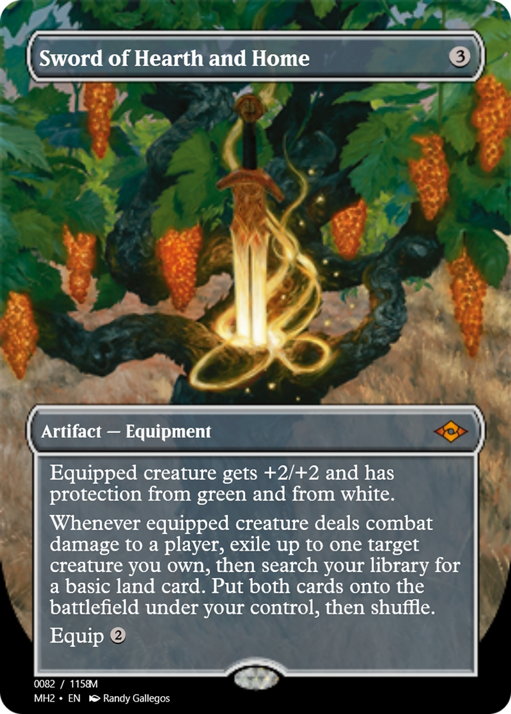 Sword of Hearth and Home (PRM-91365) - Magic Online Promos Foil
