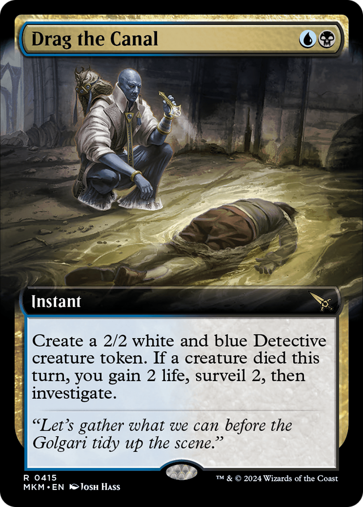 Drag the Canal (MKM-415) - Murders at Karlov Manor: (Extended Art)