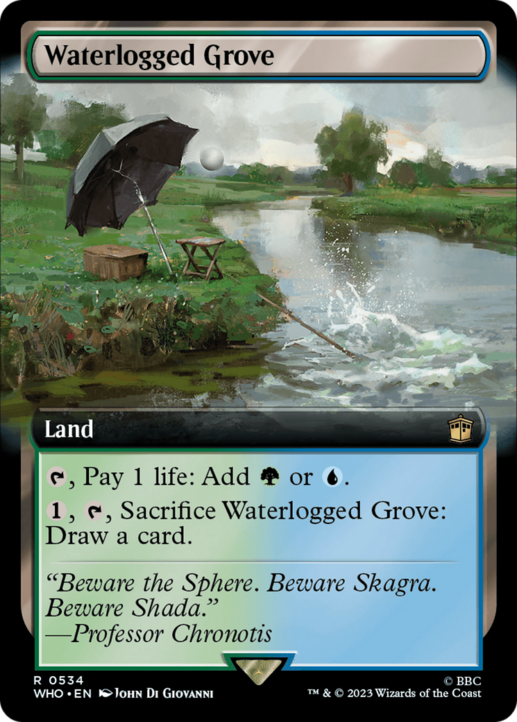 Waterlogged Grove (WHO-534) - Doctor Who: (Extended Art)