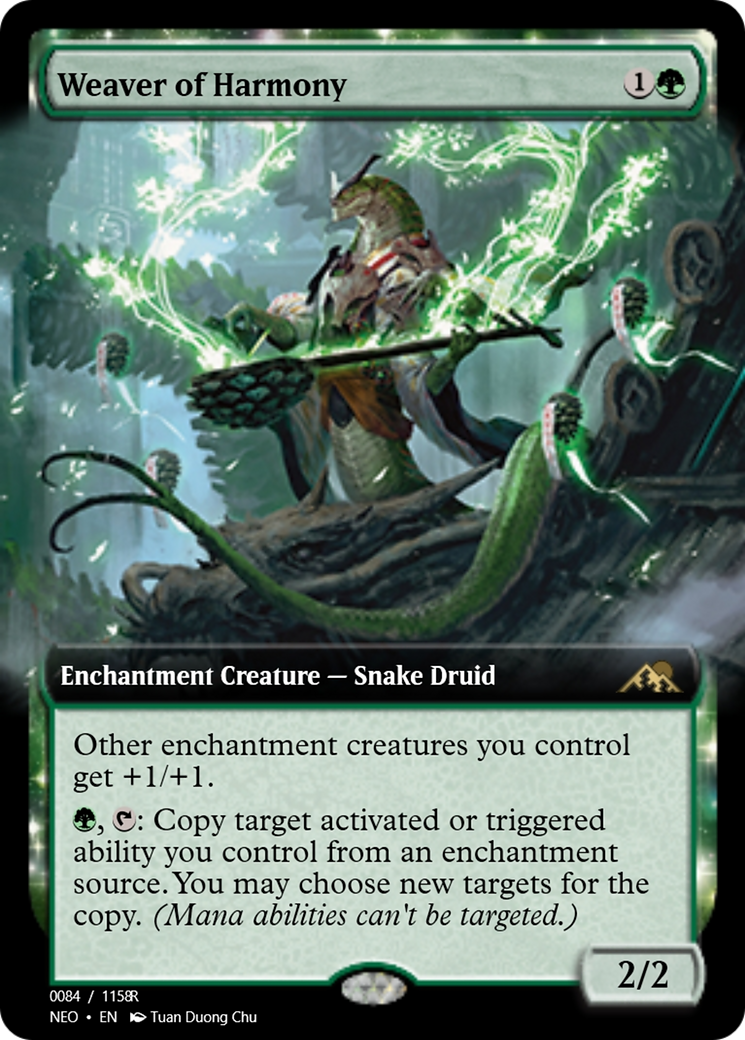 Weaver of Harmony (PRM-98031) - Magic Online Promos: (enchantment) Foil