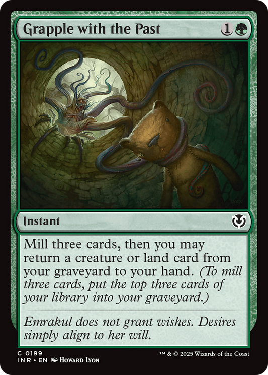 Grapple with the Past (INR-199) - Innistrad Remastered Foil