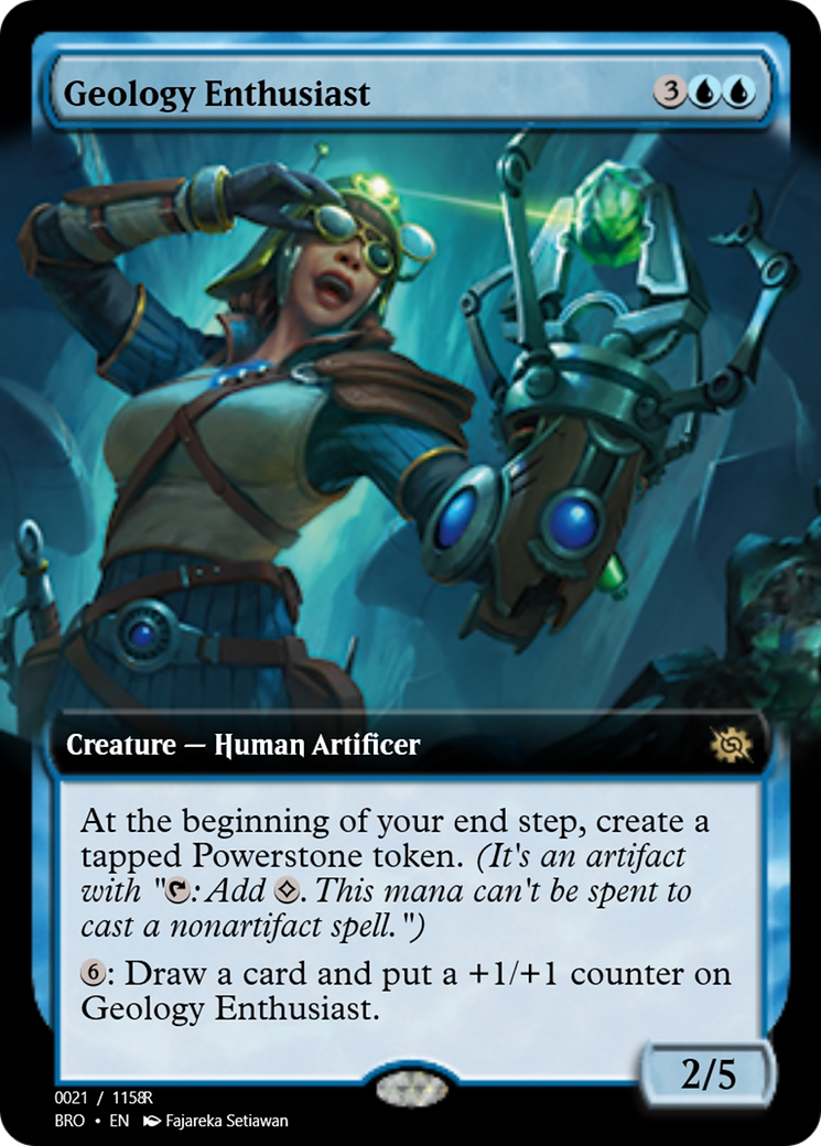 Geology Enthusiast (PRM-105652) - Magic Online Promos