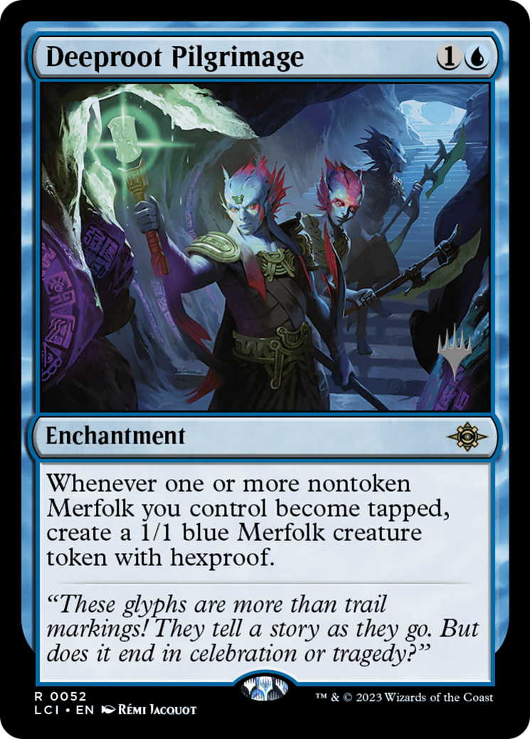 Deeproot Pilgrimage (PPLCI-52P) - The Lost Caverns of Ixalan Promos Foil