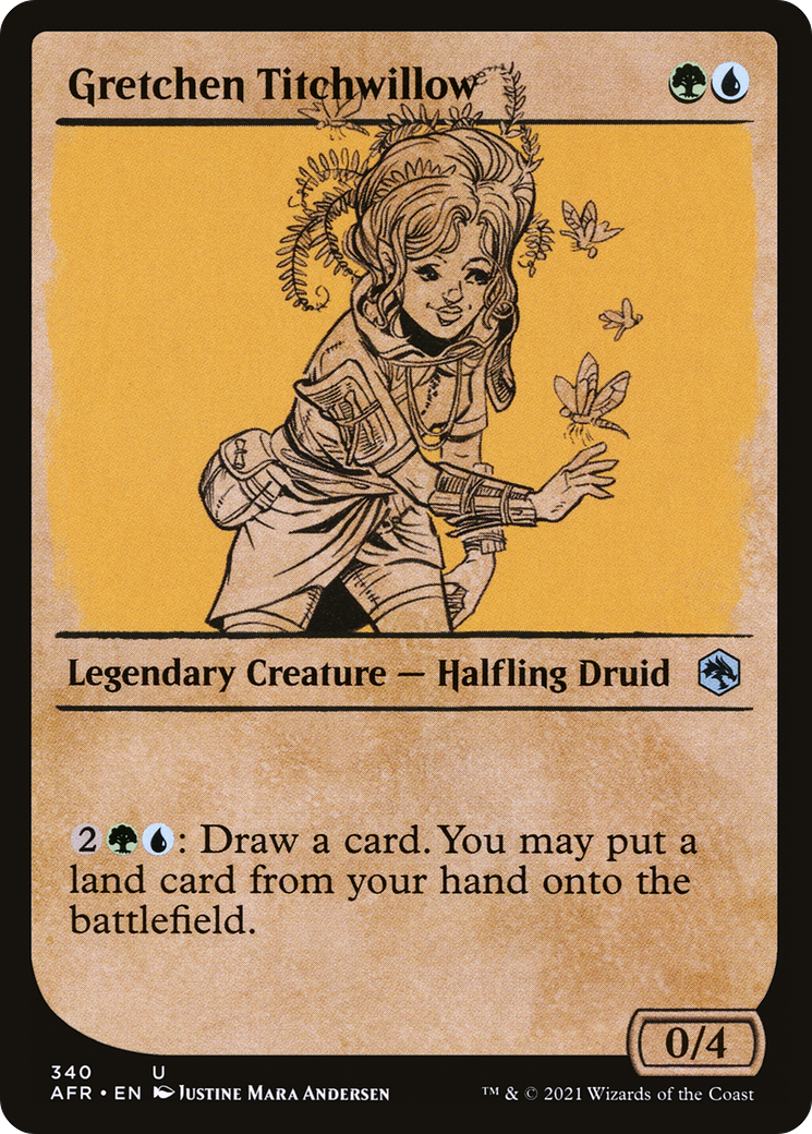 Gretchen Titchwillow (AFR-340) - Adventures in the Forgotten Realms: (Showcase)