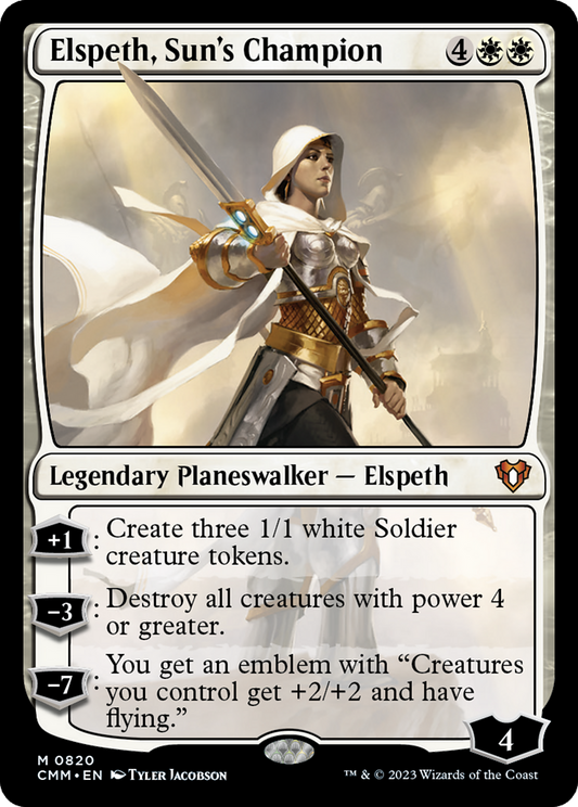 Elspeth, Sun's Champion (CMM-820) - Commander Masters