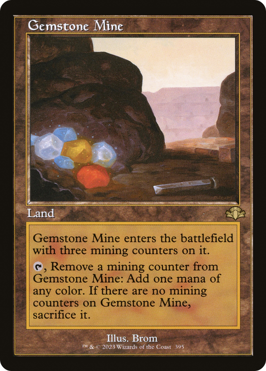 Gemstone Mine (DMR-395) - Dominaria Remastered Foil